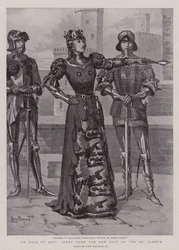 In Dagen van Weleer, Scène uit het Nieuwe Toneelstuk in het St James